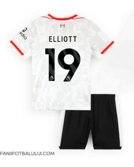 Liverpool Harvey Elliott #19 Echipament de Fotbal Replică 2024-25 Copii Treilea (+ Șorturi)